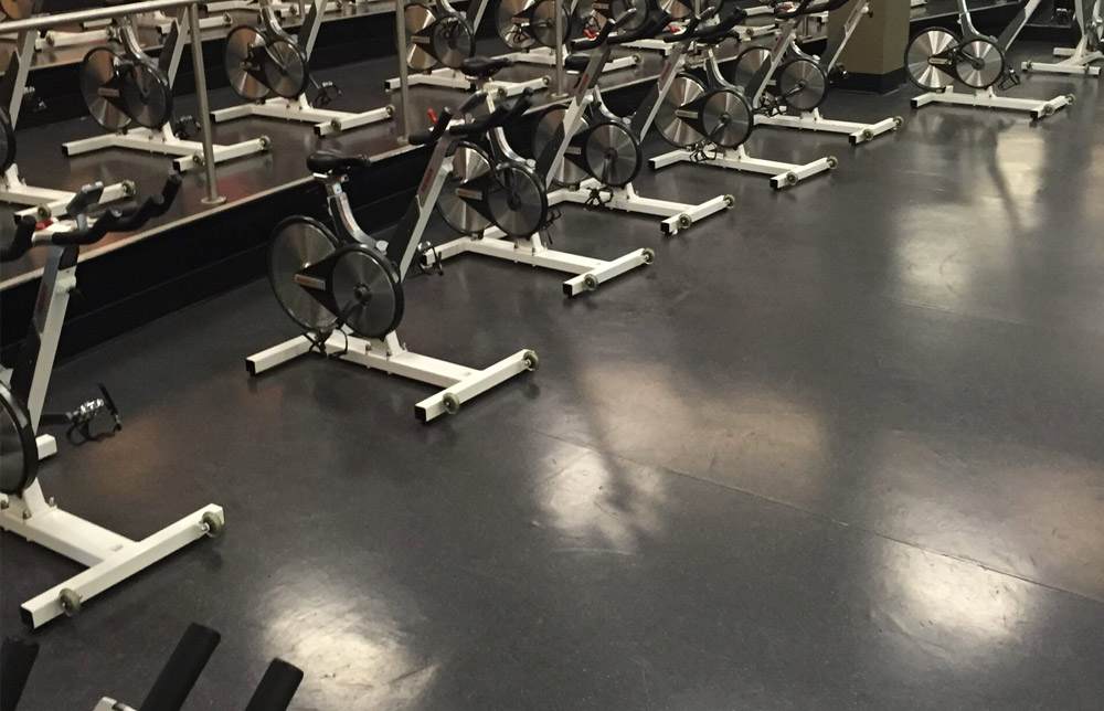 LA Fitness Rubber Floors After Cleaning LA Fitness Rubber Floors After Cleaning