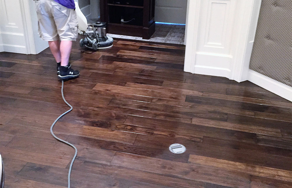 Oiled Wood Floors During