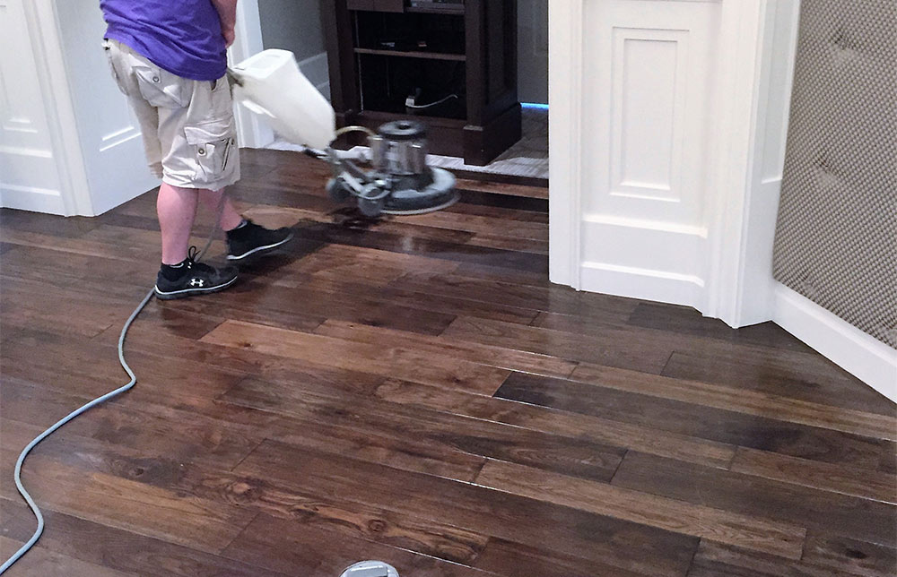 Oiled Wood Floors During